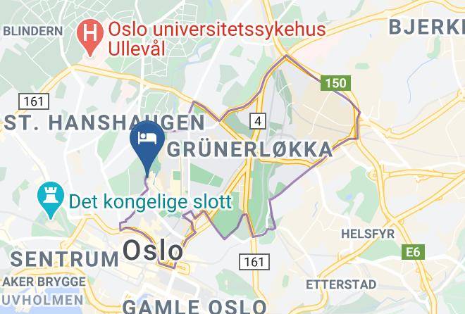 Oslo Sankt Hans Haugen - Scandic Vulkan Maps