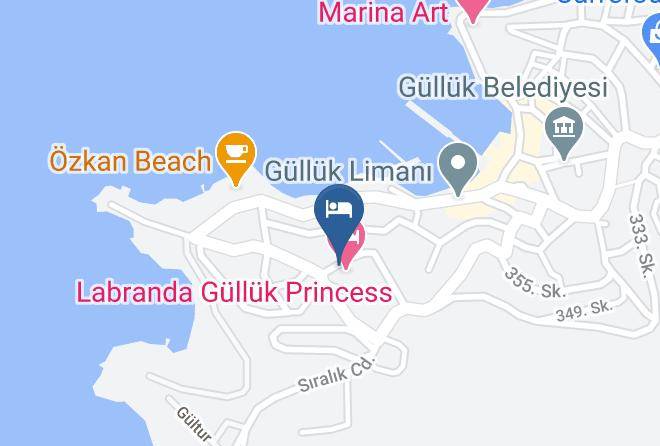 Milas - Scanway Bayview Hotel Maps