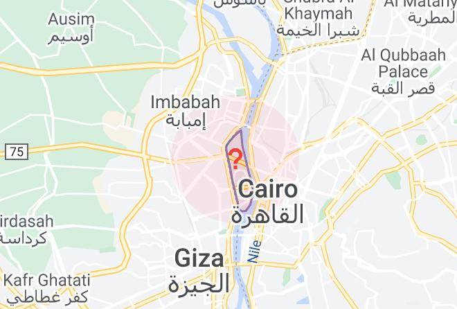 Cairo - Scarabee Hotel Maps