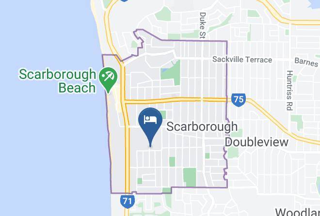 Stirling - Scarborough Bed And Breakfast Maps