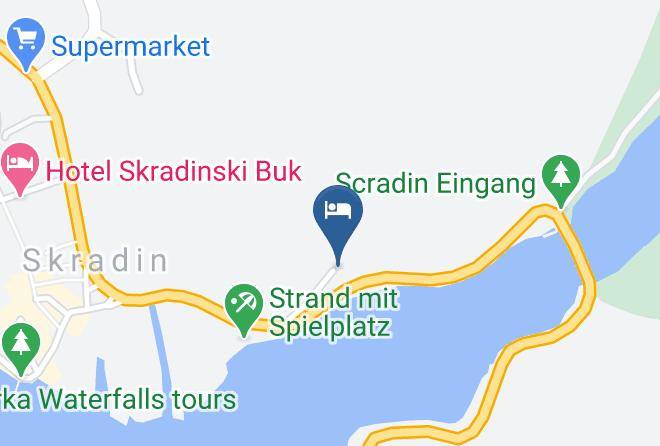 Skradin - Scardona Park Luxury Accomodation Maps