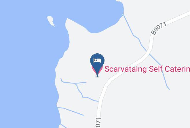 Shetland Islands - Scarvataing Self Catering Maps
