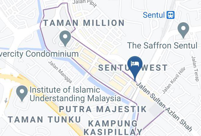 Kuala Lumpur - Scc Hotel City Centre Kuala Lumpur Maps