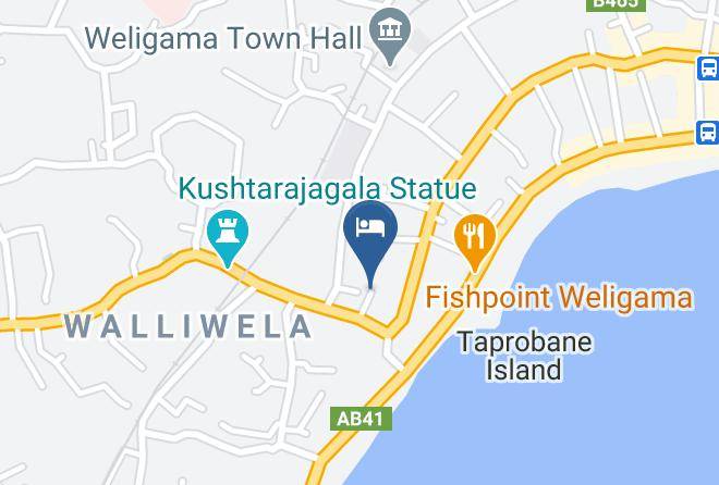 Scenic Bay Weligama Map