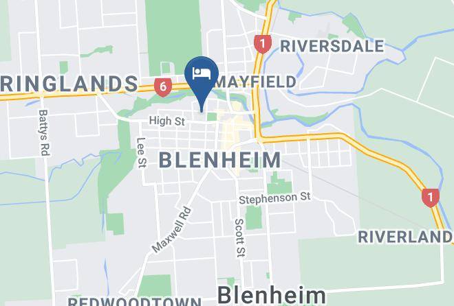Blenheim - Scenic Hotel Marlborough Maps