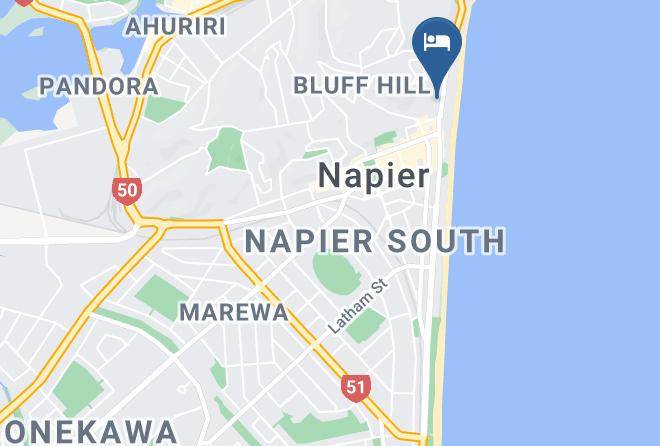 Napier - Scenic Hotel Te Pania Maps