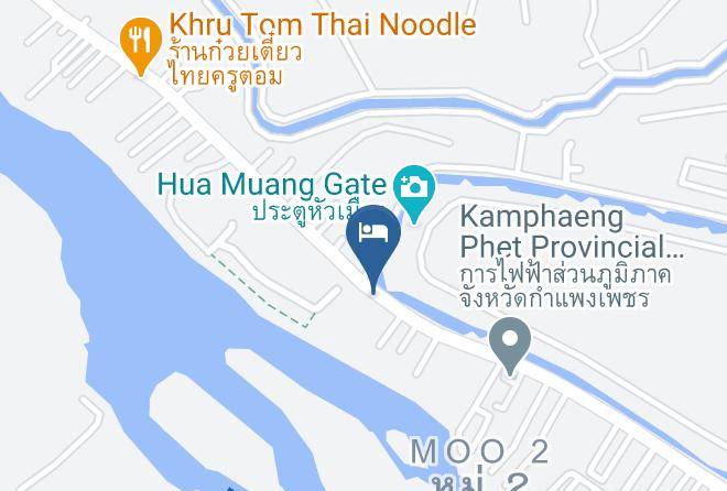 Amphoe Mueang Kamphaeng Phet - Scenic Riverside Resort Maps