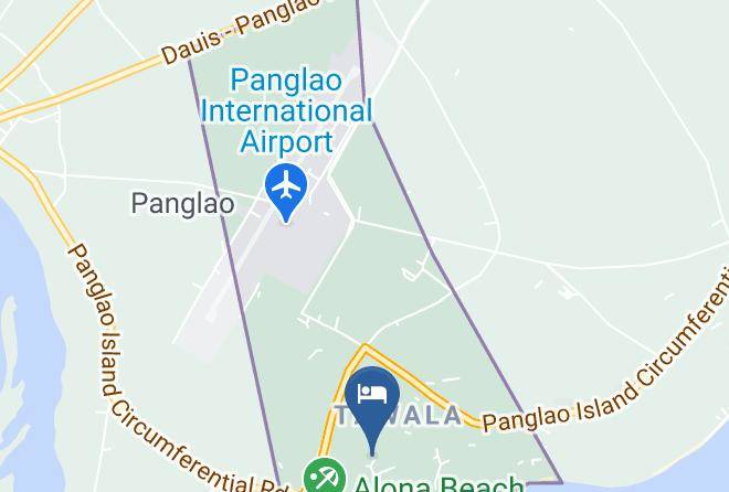Bohol - Scent Of Green Papaya Resort Maps