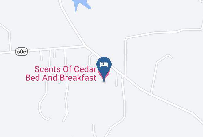 Prince George - Scents Of Cedar Bed And Breakfast Maps