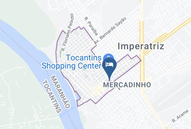 Imperatriz - Schalom Hotel Maps