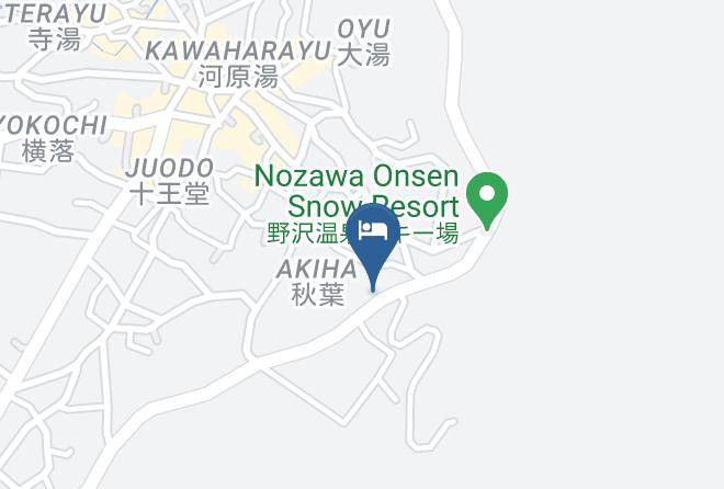 Nozawaonsen Vil Shimotakai District - Schanze Nozawa Maps