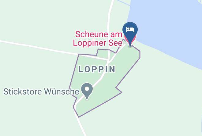 Mecklenburgische Seenplatte - Scheune Am Loppiner See Maps