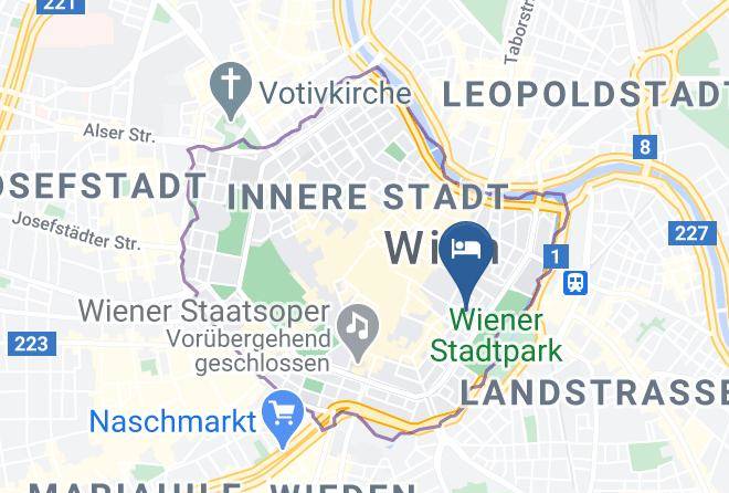 Vienna - Schick Hotel Am Parkring Maps