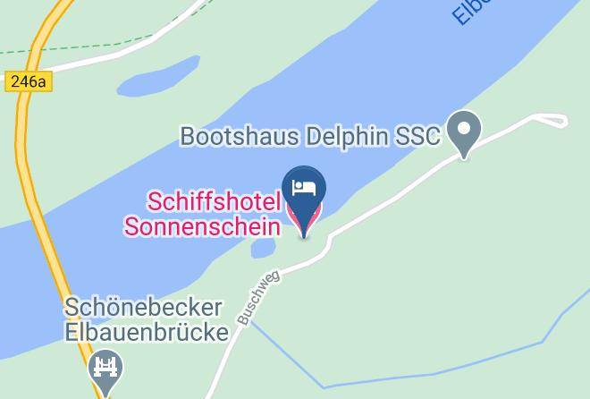 Salzlandkreis - Schiffshotel Sonnenschein Maps
