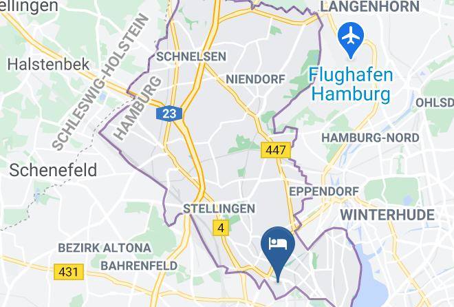 Stadt Hamburg - Schlaflounge Maps
