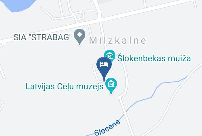 Milzkalne - Schlockenbeck Manor Pub Maps