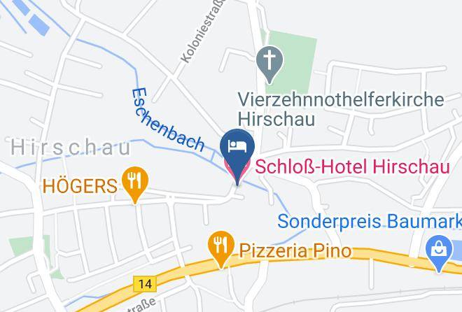 Amberg Sulzbach - Schlos Hotel Hirschau Maps