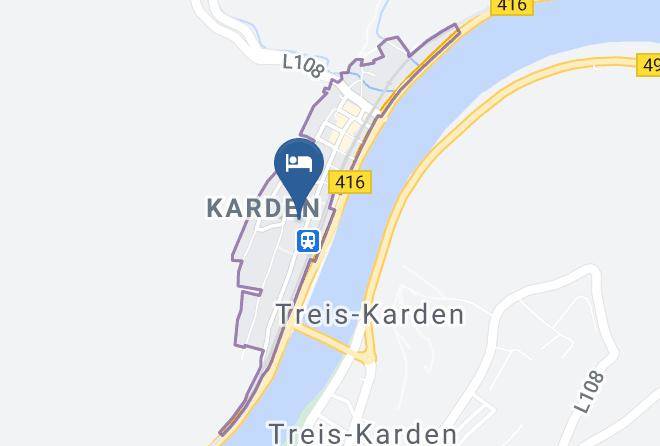 Cochem Zell - Schlos Hotel Petry Maps