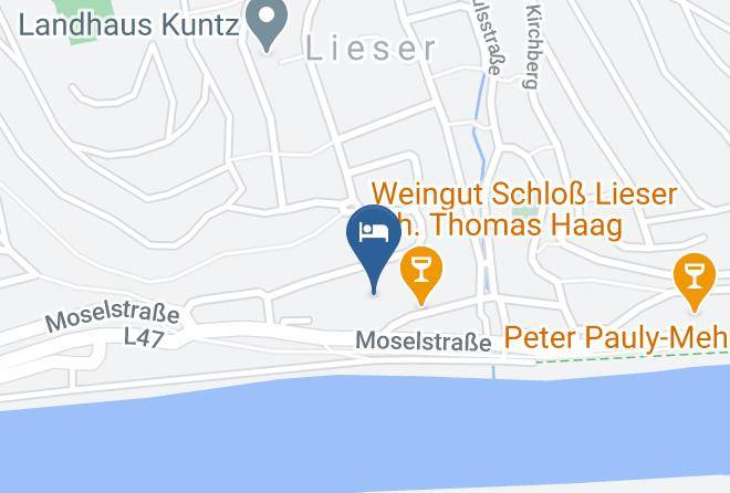 Bernkastel Wittlich - Schlos Lieser Maps