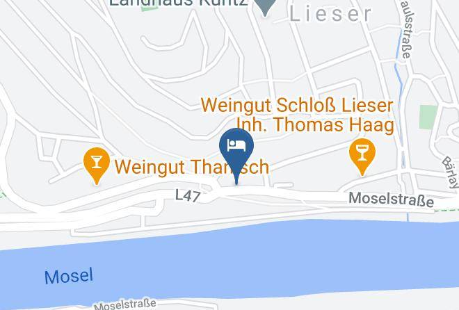 Bernkastel Wittlich - Schloshotel Raatz Daub Maps