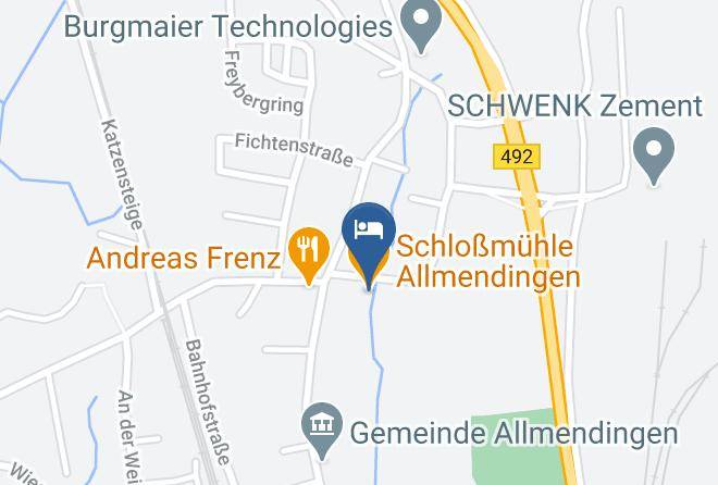 Alb Donau Kreis - Schlosmuhle Allmendingen Maps