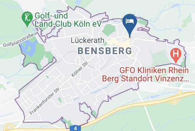 Rheinisch Bergischer Kreis - Althoff Grandhotel Schloss Bensberg Maps