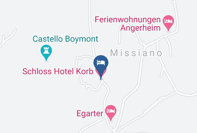 Bolzano - Schloss Hotel Korb Maps