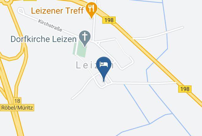 Mecklenburgische Seenplatte - Schloss Leizen Maps