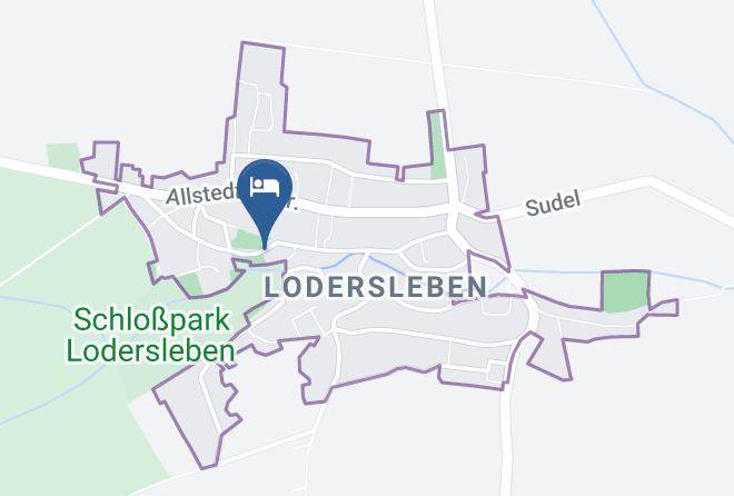 Saalekreis - Schloss Lodersleben Maps