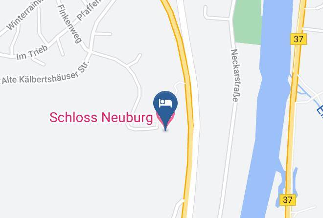 Neckar Odenwald Kreis - Schloss Neuburg Maps