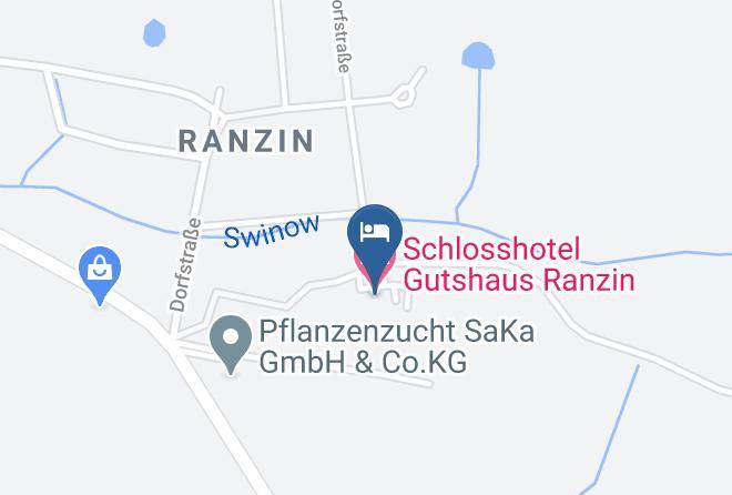 Vorpommern Greifswald - Schlosshotel Gutshaus Ranzin Maps