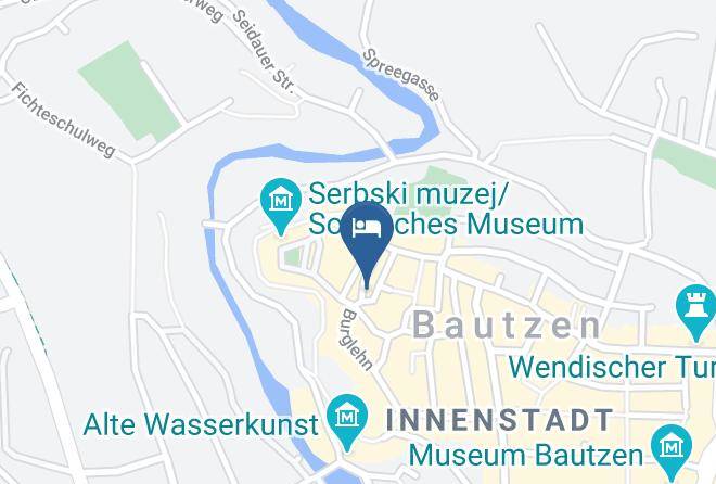 Bautzen - Schloss Schanke Hotel Garni Und Weinverkauf Maps