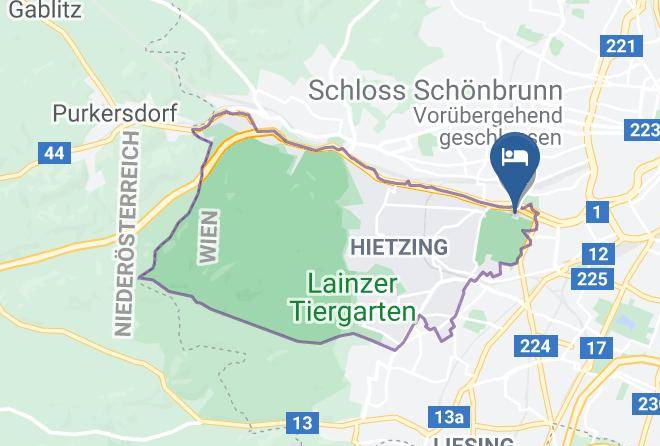 Vienna Hietzing - Schloss Schonbrunn Suite Maps