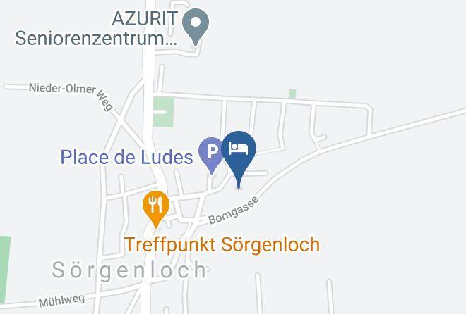 Mainz Bingen - Schloss Sorgenloch Restaurant & Landhotel Maps