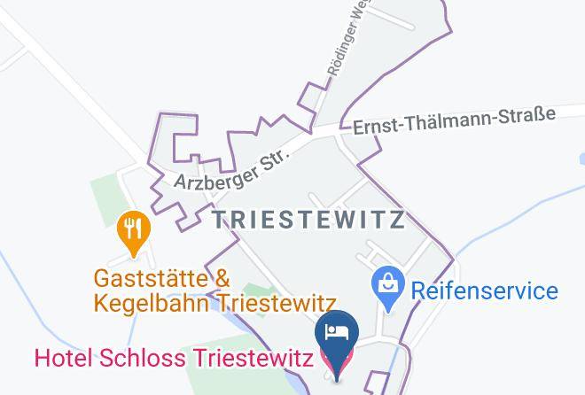 Nordsachsen - Hotel Schloss Triestewitz Maps