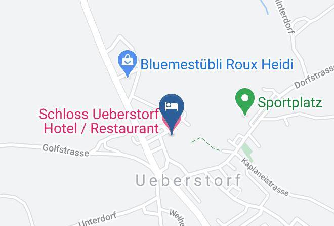 Sense - Schloss Ueberstorf Hotel Restaurant Maps