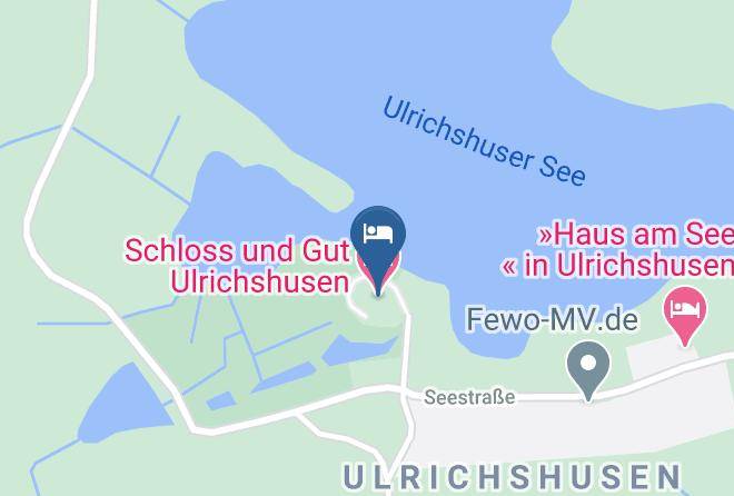 Mecklenburgische Seenplatte - Schloss Und Gut Ulrichshusen Maps