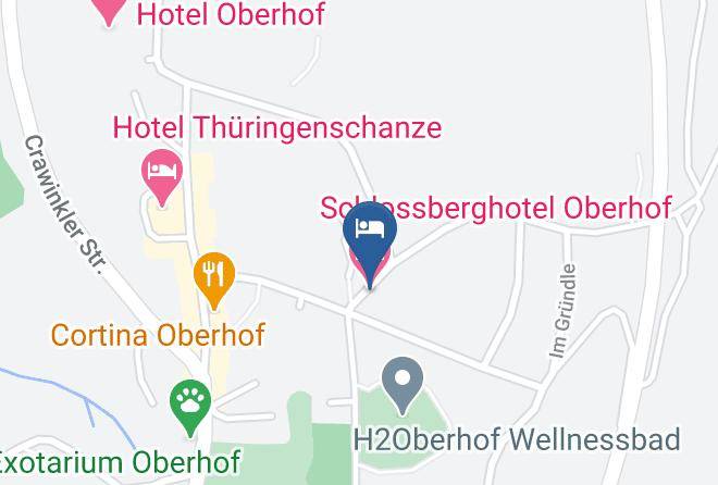 Schmalkalden Meiningen - Schlossberghotel Oberhof Maps