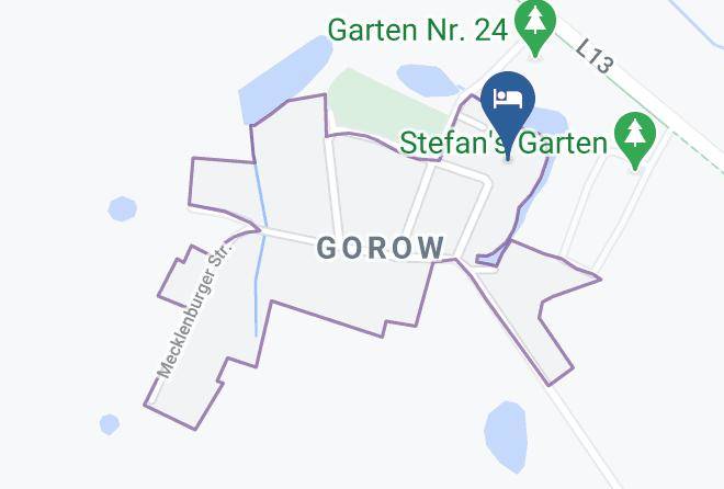 Rostock - Schlossgut Gorow Gmbh Maps