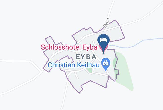 Schlosshotel Eyba Map