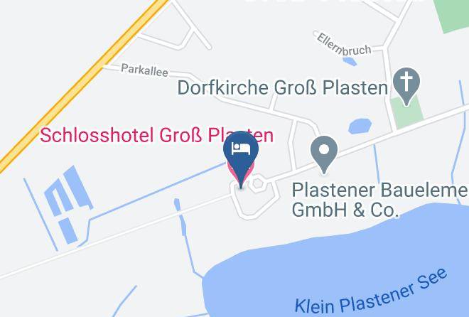 Schlosshotel Gros Plasten Map