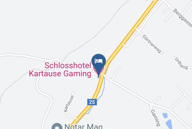 Scheibbs - Schlosshotel Kartause Gaming Maps