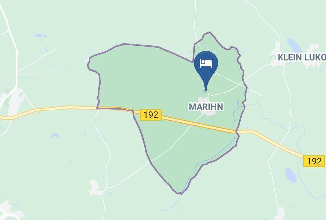 Mecklenburgische Seenplatte - Schlosshotel Marihn Maps