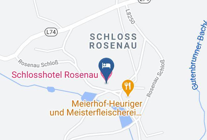 Zwettl - Schlosshotel Rosenau Maps