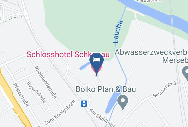 Saalekreis - Schlosshotel Schkopau Maps
