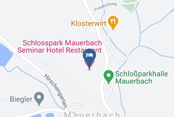 Sankt Polten Land - Schlosspark Mauerbach Seminar Hotel Restaurant Maps