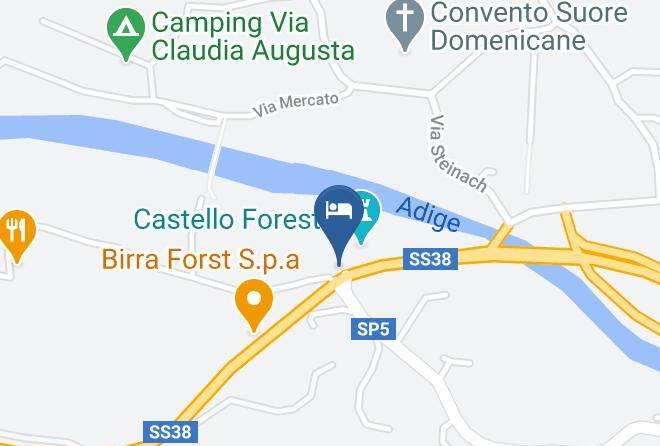 Bolzano - Schlosswirt Forst Maps