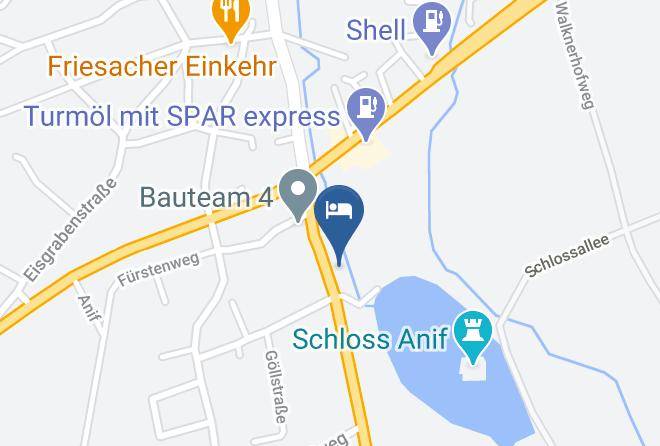 Salzburg Umgebung - Schlosswirt Zu Anif Hotel & Restaurant Maps