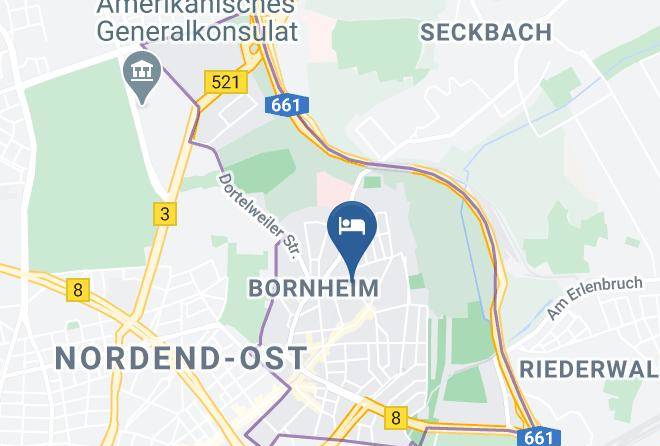 Frankfurt Am Main - Hotel Schmarrnche Maps