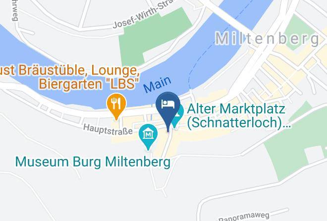 Miltenberg - Schmuckkastchen Hotel & Cafe Maps